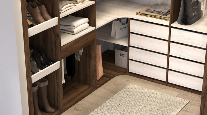 Teruel Walk-In Closet U-Shape AR024