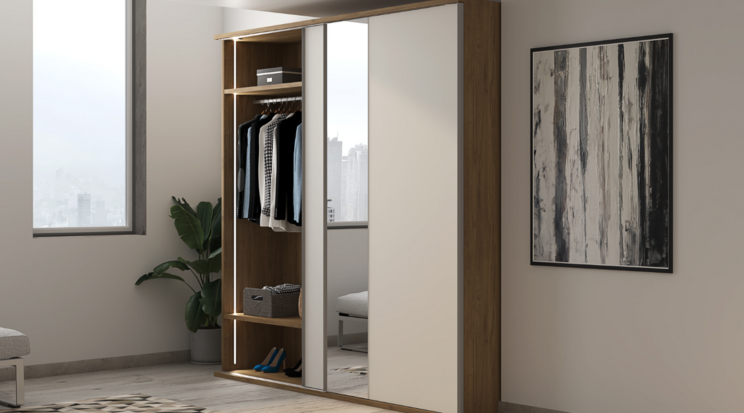 Fabio Sliding Door Wardrobe AV001