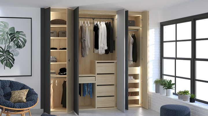 Cielo 6-door Wardrobe AV006