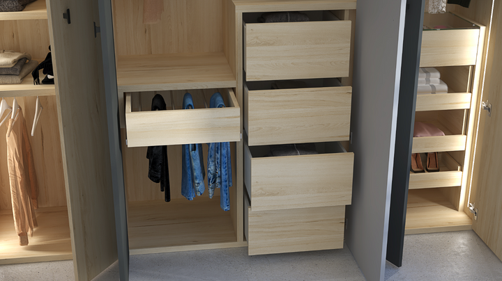 Cielo 6-door Wardrobe AV006