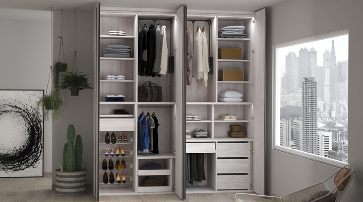 Júzcar 4-Door Wardrobe AV010