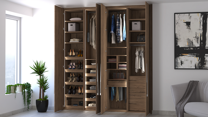 Lastres 4-Door Wardrobe AV013