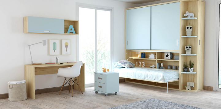 Bilbao Bay Murphy Bed CA009