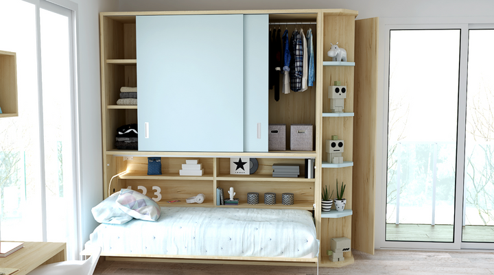 Bilbao Bay Murphy Bed CA009