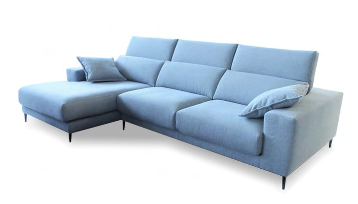 Lugo Gray Sectional Sofa Left Chaise