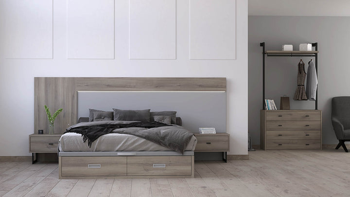 Paseo Bedroom Set: Urban Sophistication ZN006