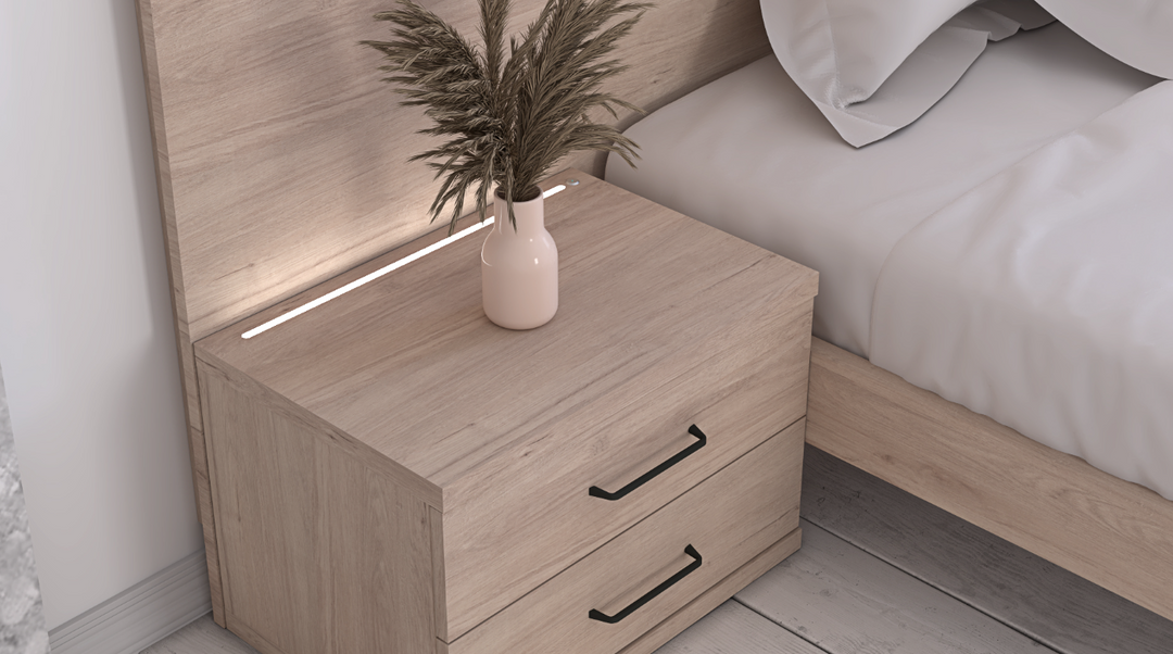 Cala Bedroom Set: Serene Ambiance ZN007