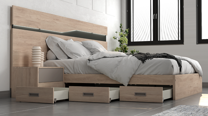 Soria Bedroom Set: Modern Harmony ZN012