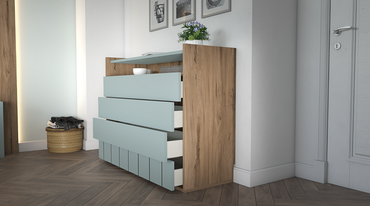 Duero Bedroom Set: Serene Modernity ZN017