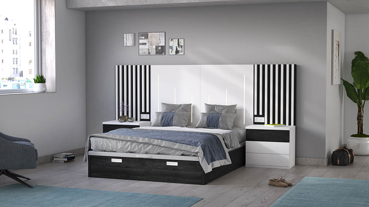 Navarro Bedroom Set: Sleek Sophistication ZN020