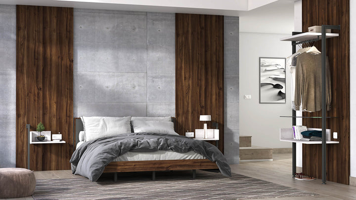 Verano Bedroom Set: Industrial Chic ZN021