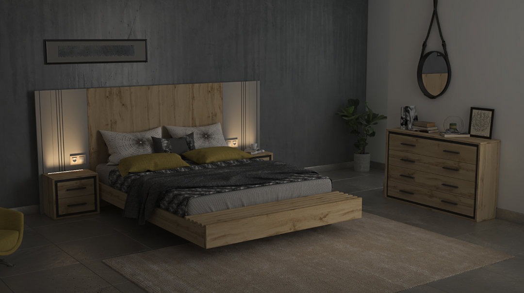 Marisol Bedroom Set: Modern Elegance Defined ZN022