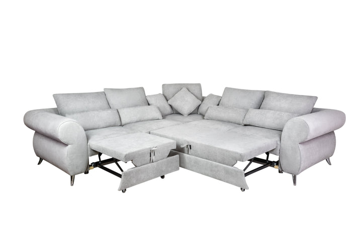 ROYAL Sleeper Sectional Sofa with storage