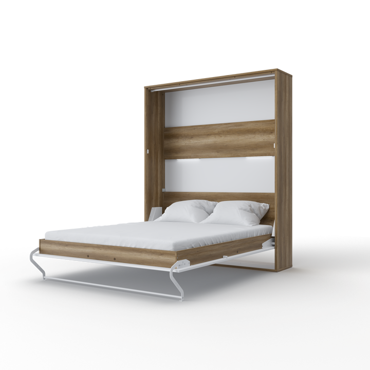 Murphy bed Vertical European Queen with LED included INVENTO