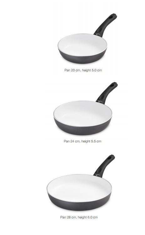 CONTRST Non-Stick Frying Pan With Lid 11"
