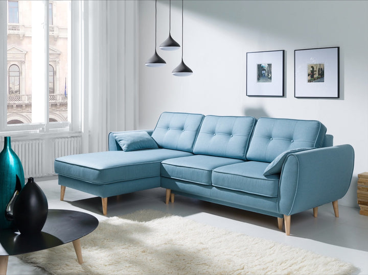 Sectional sleeper Sofa with storage Left Facing Chaise