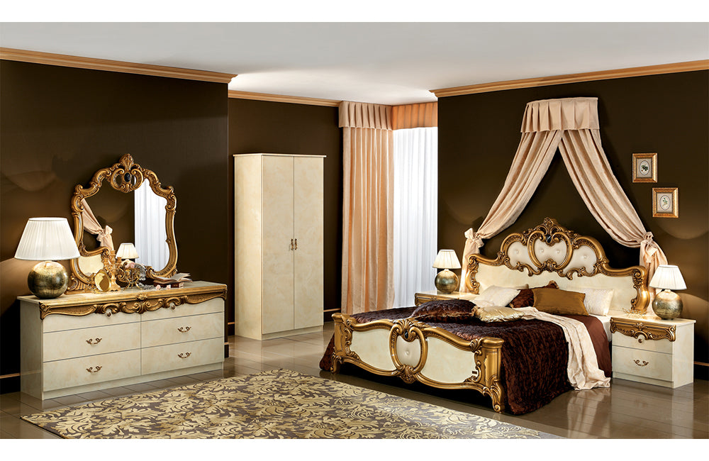 Barocco Ivory w/Gold Bedroom