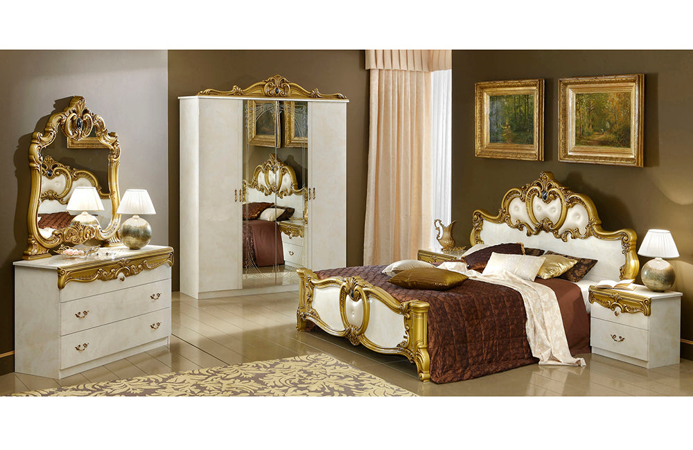 Barocco Ivory w/Gold Bedroom