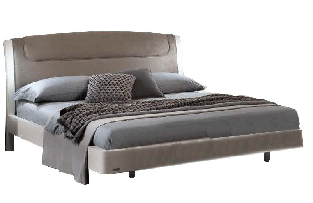 Luna White Bed with Alba cases