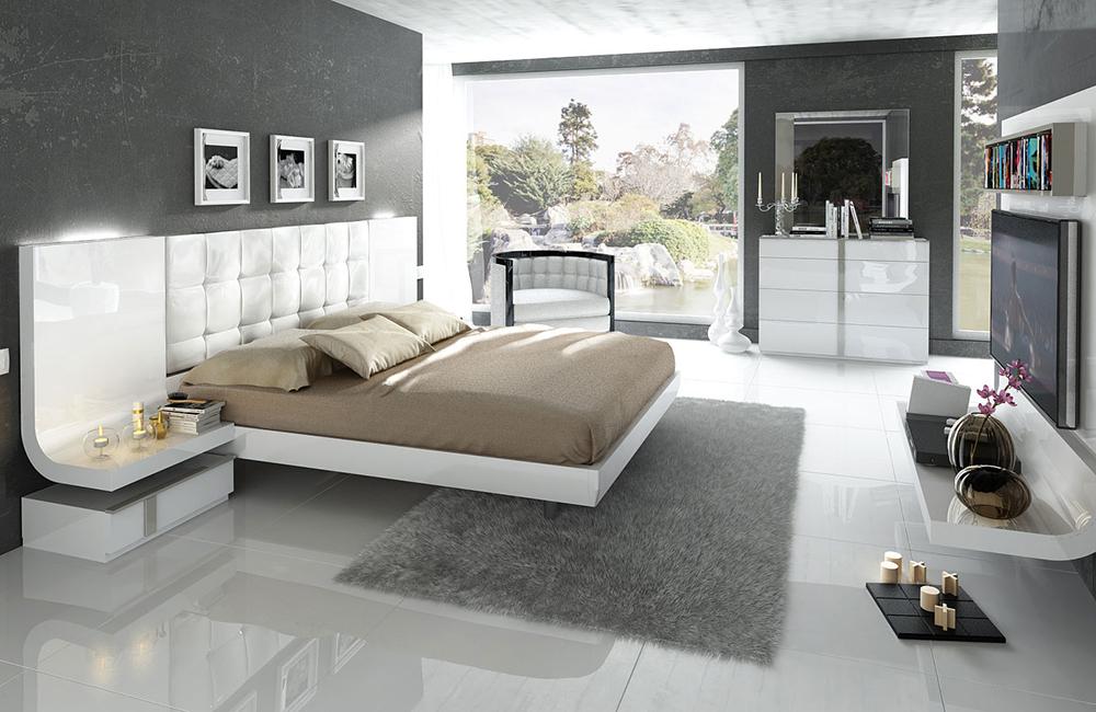 Portofino 4-pc Modern Bedroom Set