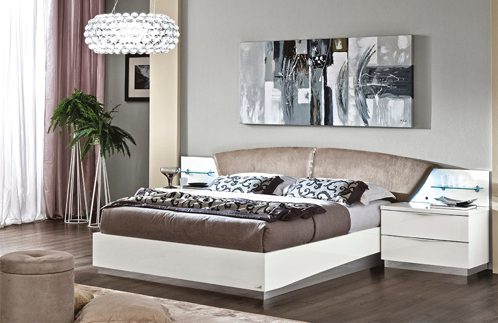 Bellavista White Modern Bedroom Set