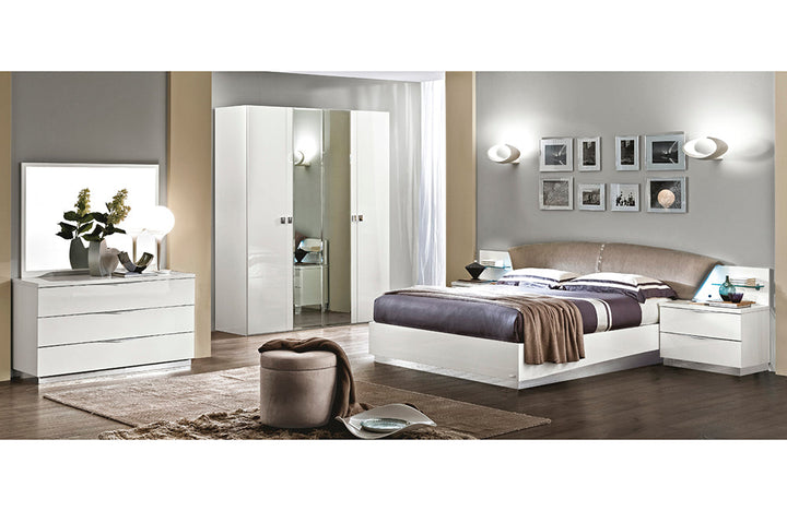 Bellavista White Modern Bedroom Set