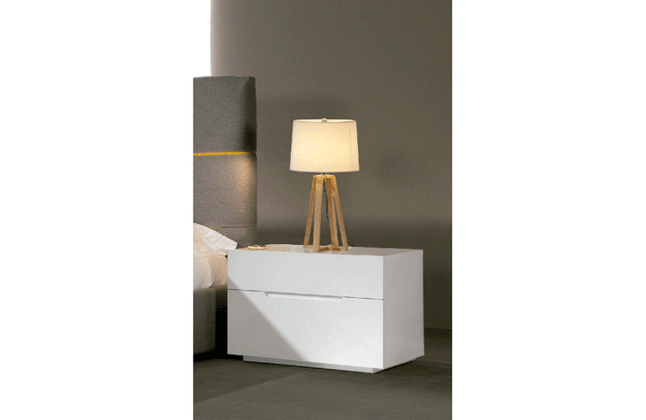 M 100 Nightstand White