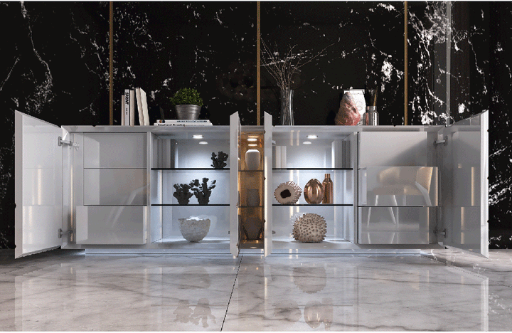 Oro White Buffet