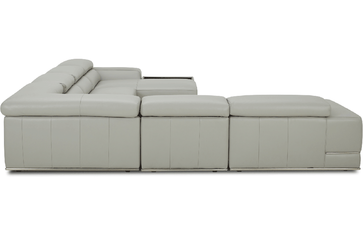 1576 Sectional Sofa Right by Kuka Grey