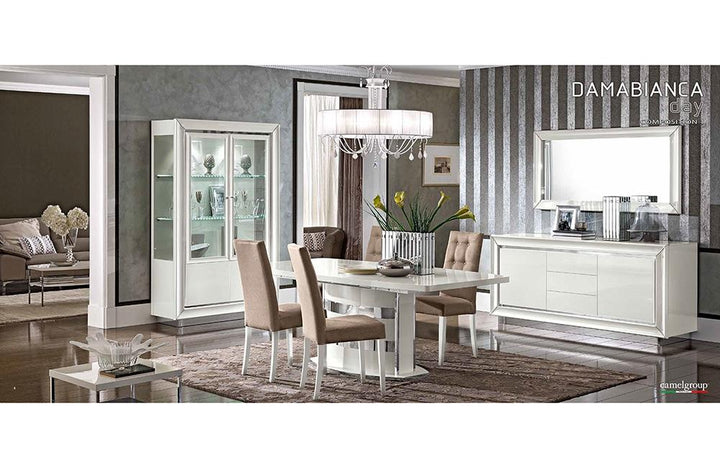 Nuvola White Dining Set