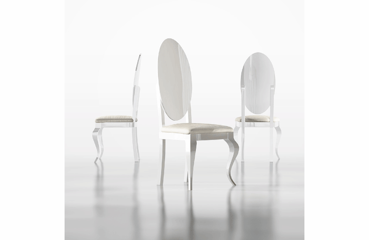 Sereno  White side chair