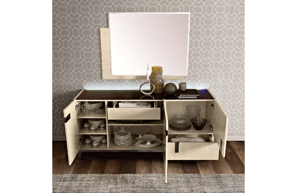 Ambra 3 Door Buffet