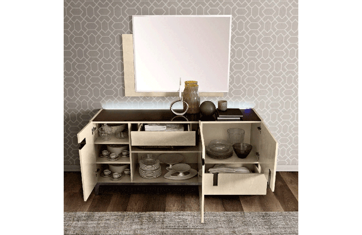Ambra 3 Door Buffet