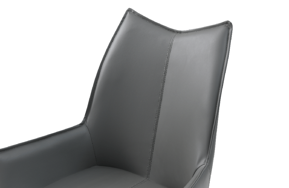 9188 Table with 1218 Swivel dark grey chairs