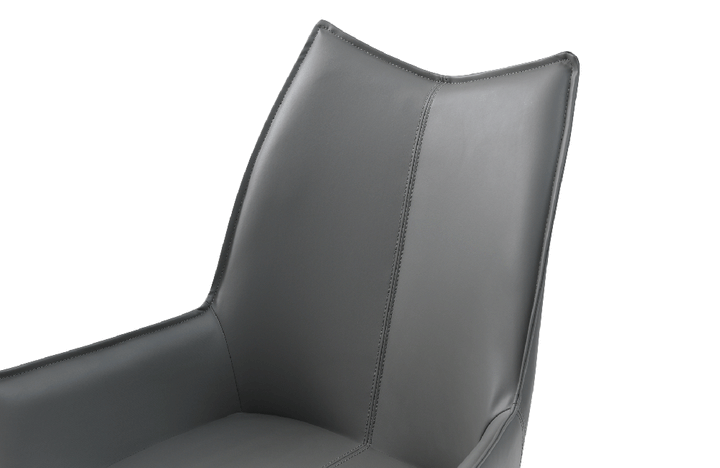 9188 Table with 1218 Swivel dark grey chairs