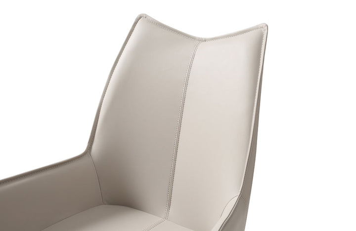 9188 Table with 1218 swivel grey taupe chairs