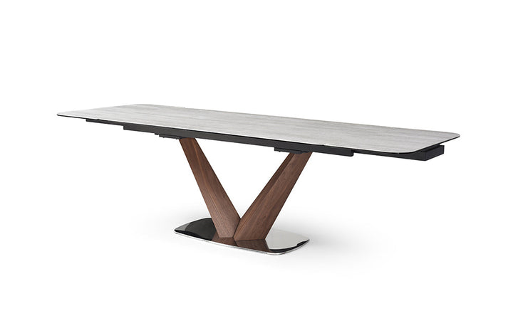 9188 Table with 1218 swivel grey taupe chairs
