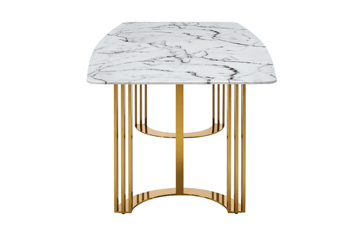 131 Dining Table Gold
