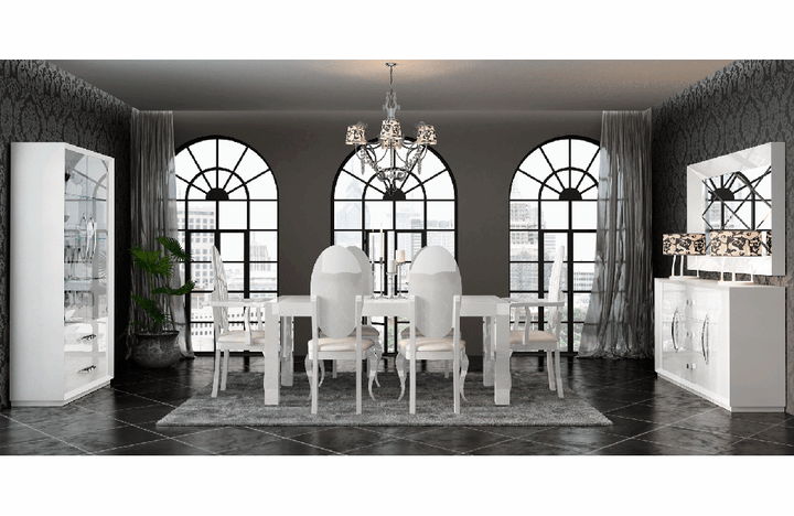 Sereno  White Dining Room