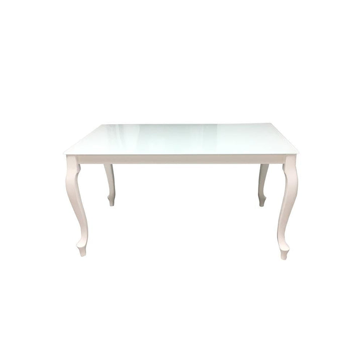 RETRO Glass Top Dining Table