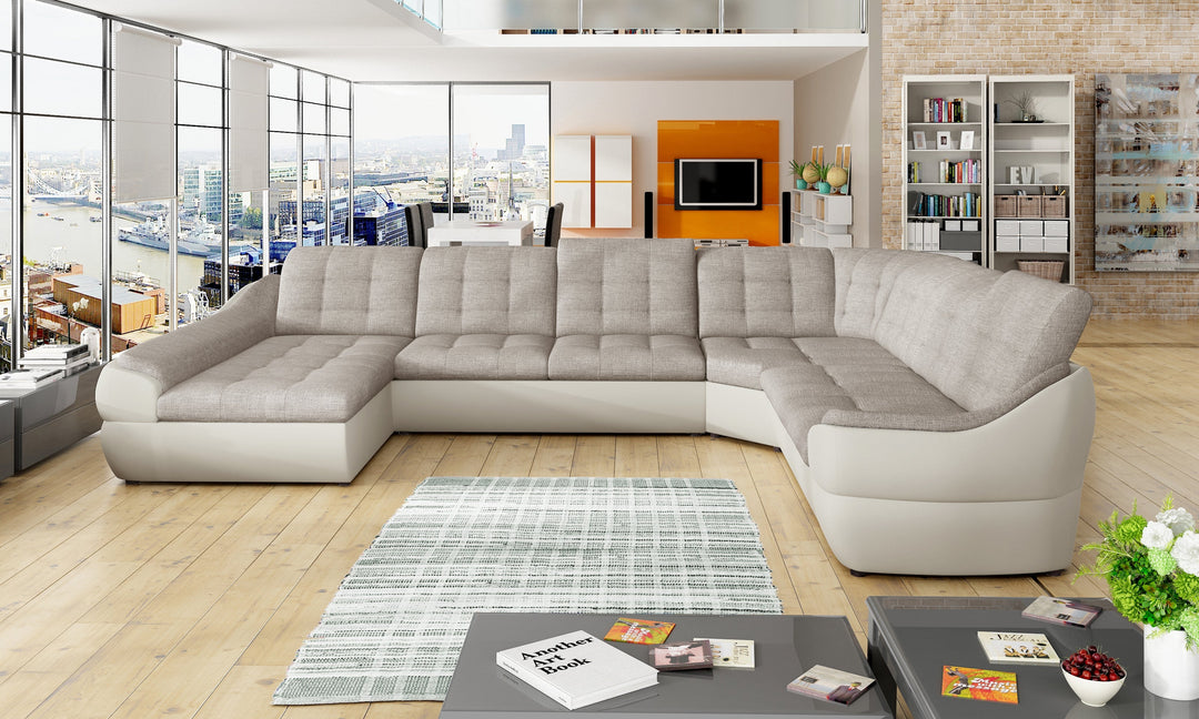Sleeper Sectional Sofa Infinity XL, Left, U-Shape, FULL XL with storage