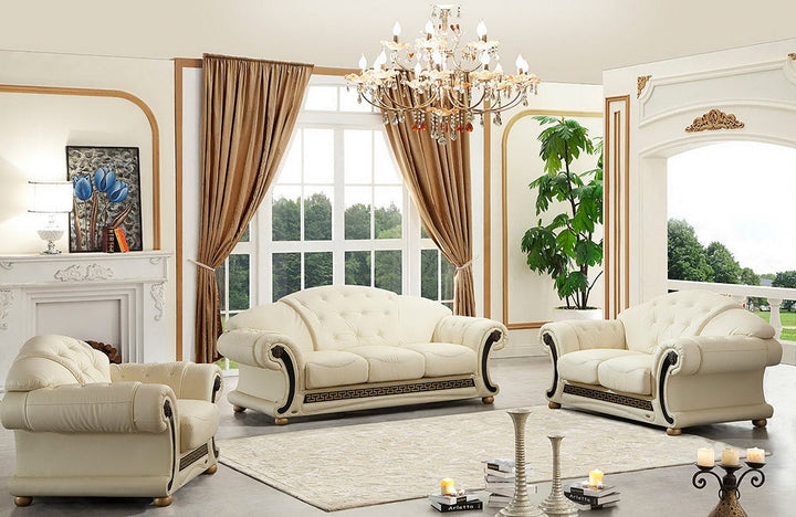 Apolo Ivory Living Room