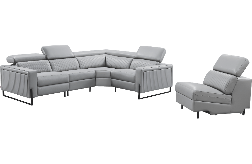 2787 Sectional Sofa with recliners