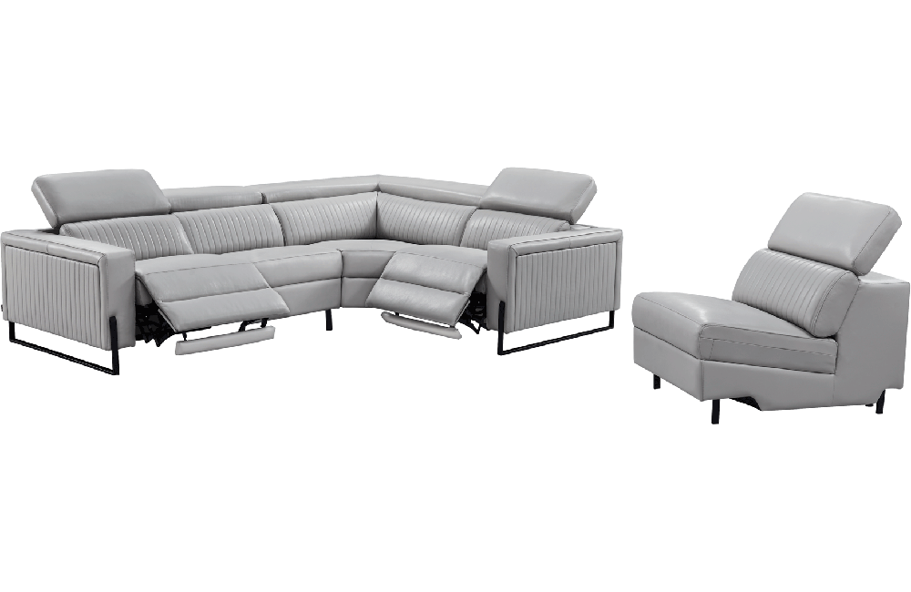 2787 Sectional Sofa with recliners