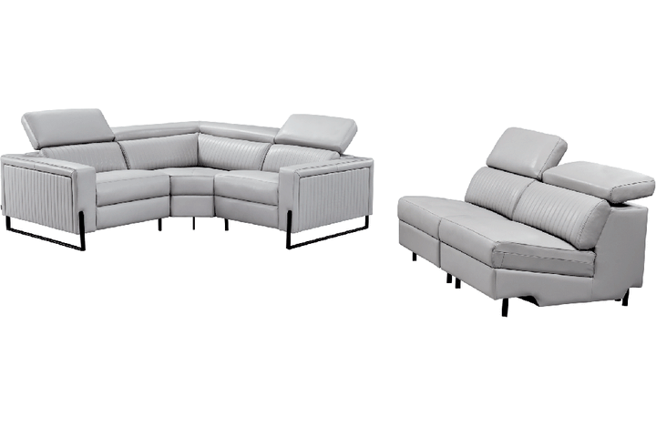 2787 Sectional Sofa with recliners