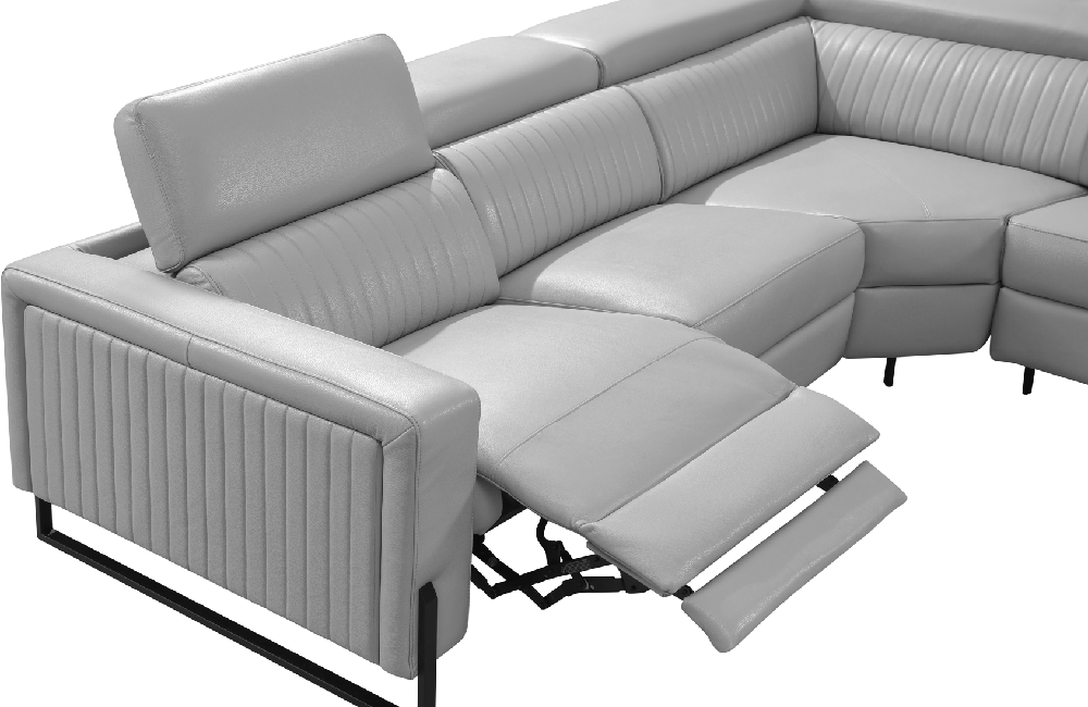 2787 Sectional Sofa with recliners