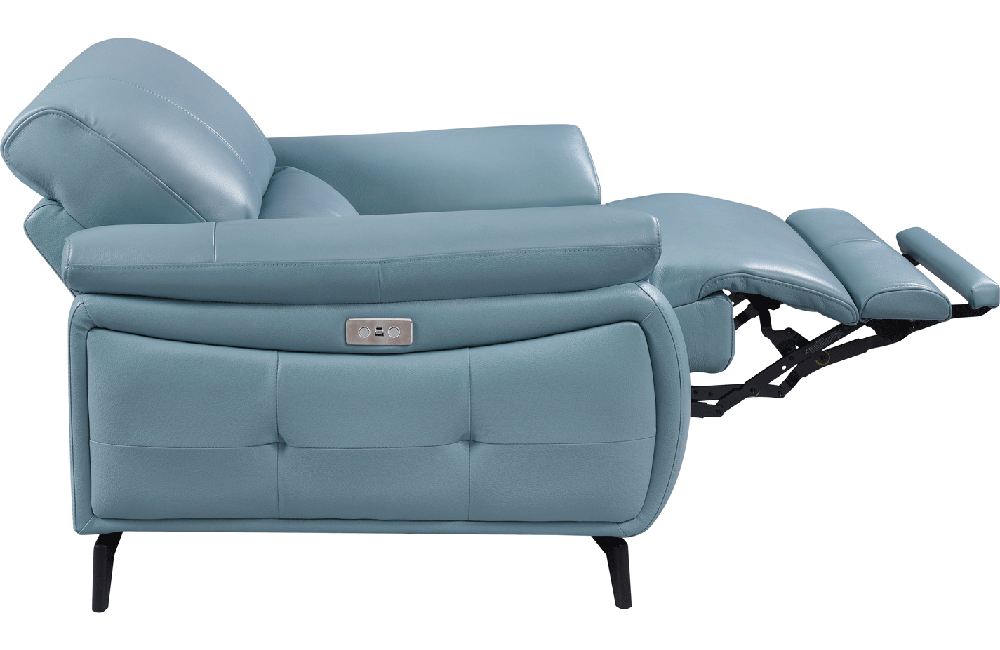 2934 Blue Chair with electric recliners