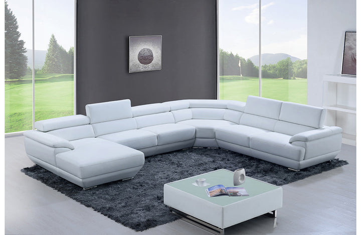 430 Sectional Sofa Pure White