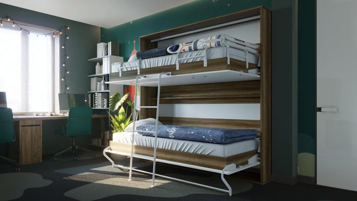 OTIS Murphy Bunk Bed European TWIN size with mattresses