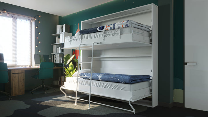 OTIS Murphy Bunk Bed European TWIN size with mattresses